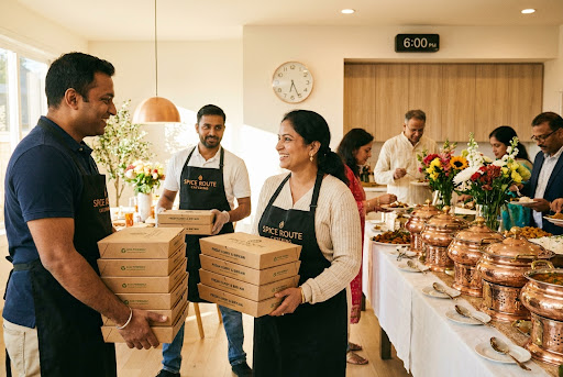 Catering delivery boxes